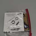 Versatile Cable Lock  4-Digit Combination Lock with 3 Interchangeable Steel Braided Ropes (9 / 23.6 / 47.2)  Ideal for Bikes, Scooters, Snowboards, Cabinets, and Gates (Black)