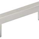 Amerock | Cabinet Pull | Satin Nickel | 3 inch (76 mm) Center to Center | Monument | 10 Pack | Drawer Pull | Drawer Handle | Cabinet Hardware