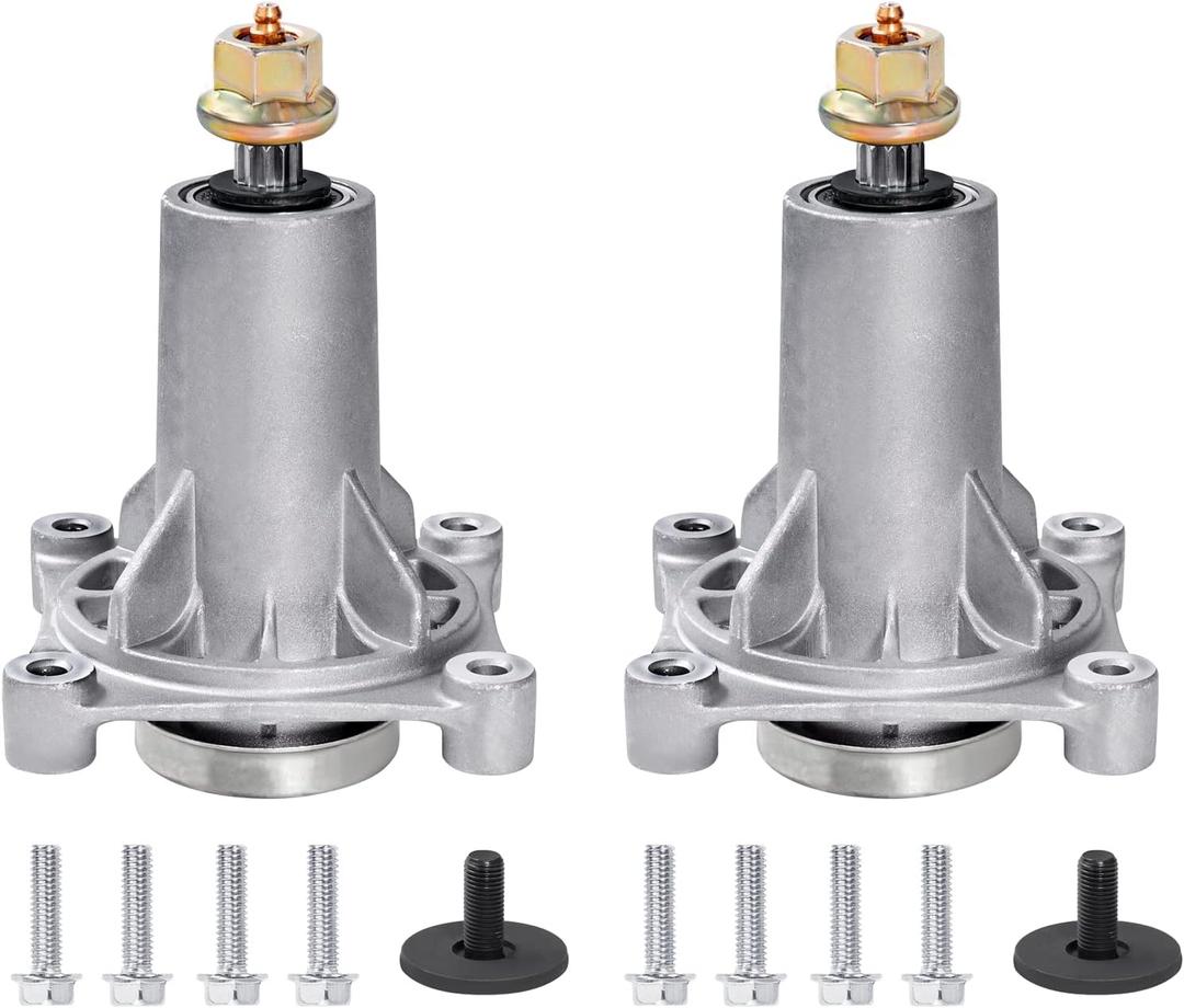 Parts Camp 2 Pack 587819701 187292 192870 532187281 532187292 567253301 587125401 Mower Deck Spindle for Husqvarna yth22v46 yth24v48 Ariens 21546238/21546299 42" 46" 48" 54" Mandrel Assembly