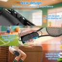 HEYSTOP Sports Accessories for Nintendo Switch 2 ,10 in 1 Family Sports Accessories Kit for Nintendo Switch 2 Games, with Leg Strap,Golf Clubs,Tennis Rackets,Sword Grips,Joy-con wrist straps
