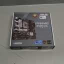 ASUS Prime B760M-A D4 Intel B760 (LGA 1700)(13th and 12th Gen) mATX Motherboard, PCIe 4.0, 2xM.2 Slots,2.5Gb LAN, DisplayPort,Dual HDMI,Rear USB 3.2 Gen 2, Front 1 Type-C, Aura Sync