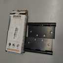 Stainless Steel Matte Black 4.5'' Ball Bearing Hinges - Heavy-Duty, Square Corners, 2PACK for Exterior Doors