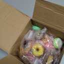 Wettarn 24 Sets Appreciation Donut Gifts Cute Stress Balls with Positive Reminder Boxes Bulk Party Favors for Employee Coworker Friends Office Desk Decor Christmas Valentines Birthday Stuffers
