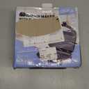 OSTBA Sandwich Maker, 2 Slice Grilled Cheese Maker with Non-stick Flat Plates, Indicator Lights, Cool Touch Handle, Easy to Clean and Store, 750W