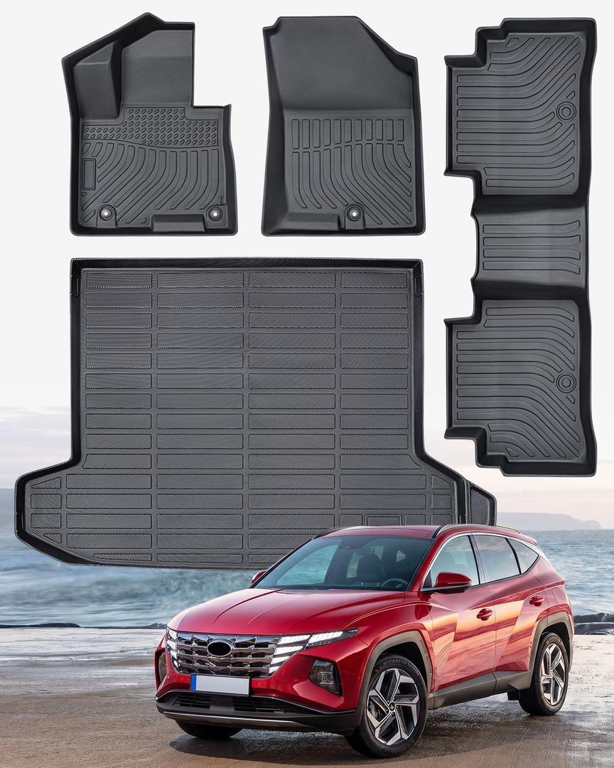 Floor Mats for Hyundai Tucson 2022-2026 Not for Hybrid PHEV