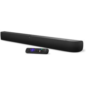 onn. Roku Smart Soundbar with Built-in 4K Streaming Media Player 