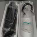 Exhaust Muffler 1.5-2"Inlet with Removable DB Killer for Street/Sport Motorcycles and Scooters with 38,51mm Diameter Exhaust Pipes(Matt black)