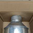 PATIKIL 6 Inch to 3 Inch Duct Reducer, Galvanized Steel Round Air Duct Reducer Crimped Pipe Increaser Adapter Connector Fitting Coupling for HVAC, Ventilation Systems