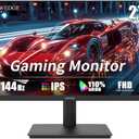 Viewedge Gaming Monitor 27 Inch FHD 144hz, 1ms IPS 1080p Computer Monitor with 110% sRGB, Bluelight Filter, HDMI & VGA Port, Support Freesync and Wall Mount