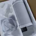 BLACK+DECKER Smart Portable Air Conditioner, 12,000 BTU for Rooms up to 550 Sq. Ft., Smart Portable AC with Follow Me Remote and Window Kit, BPACT12WT, White