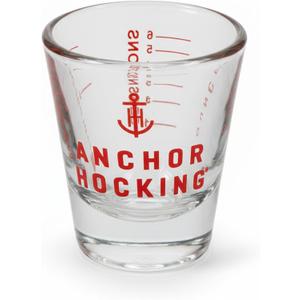 Anchor Hocking Shot Measure, Glass, 1-Ounce