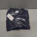 Gap Boys Long Sleeve Flannel Button-Down Shirt (6-12 Months, Tapestry Navy)