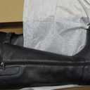 Vionic Women's Rochelle Fashion Boot Black Leather (Black, M)