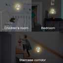 Beautiful White Lighthouse Night Light Plug into Wall, Ocean Seaside Lighthouse Dusk to Dawn Night Light Plug in,0.5w Energy Saving Sleep Friendly Nightlight for Kids Boys Girls Home Decor (Color2)