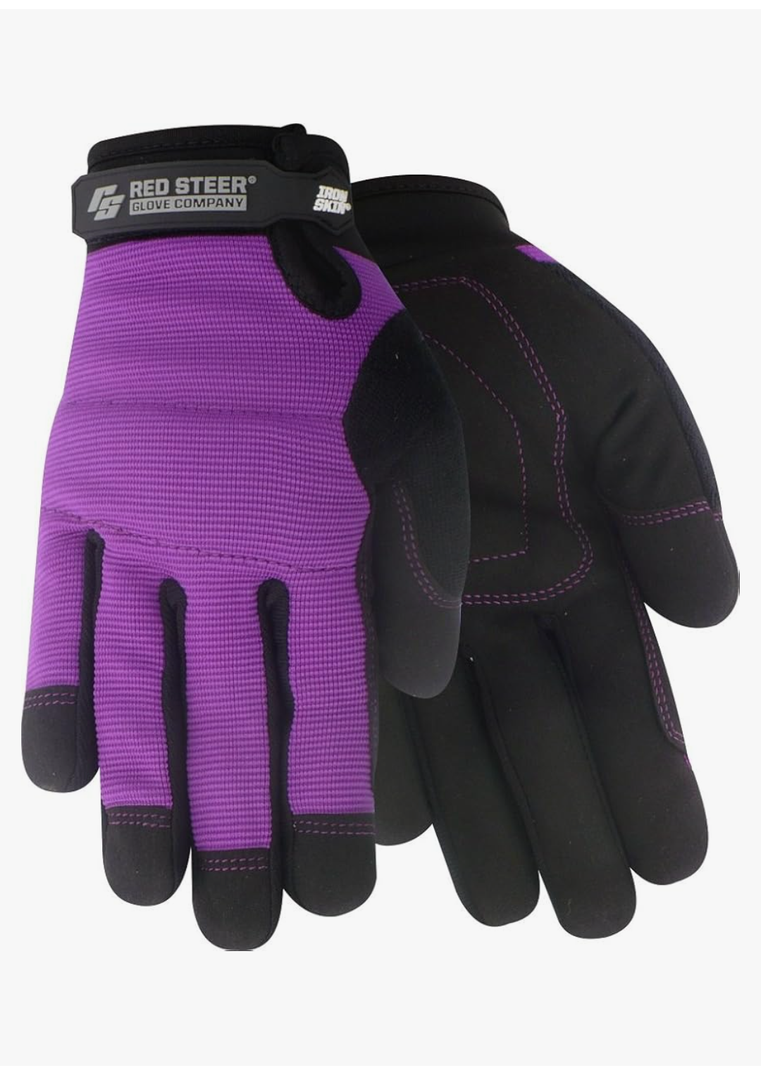 BOSS LEATHER GRAIN GLOVES L