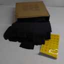 Rempry 50 Pack 4x4x2 Black Shipping Boxes, Small Cardboard Mailer Boxes for Small Business Shipping Packaging