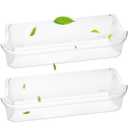 241505301 Refrigerator Door Shelf Bin Replacement 2 Pack, 241505301 Door Bin Replace PS976745 1056476 AP3769131, 241505301 Frigidaire Bin Door Compatible with Frigidaire Kenmore Electrolux