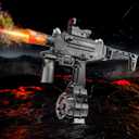 Funwee 2025 New Electric Water Gun with Type-C Charging Port, Foggy Effect Water Guns for Adults & Kids Ages 8-12, Powerful Automatic Squirt Gun Shooting 100+ Times, Long Range Water Blaster(Black)