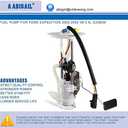 Fuel Pump A2360M Replacement for Compatible with ford expedition 2003 2004 V8 5.4L E2360M Fuel Pump Assembly