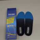 Plantar Fasciitis Insoles for Men Women - Orthotics Inserts, Shoe Insoles Arch Support Flat Feet Inserts Work Boot Insoles for Standing All Day (Mens 8-8 1/2 | Womens 10-10 1/2) (Blue)