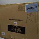 #WEJOY 4 in 1 Tanning Chair with Face Hole & Canopy & Side Table, 5 Positions Adjustable Folding Waterproof Facedown Chaise Lounge with Pillow Quick Dry for Beach Pool Outdoor Camping Patio (Blue)