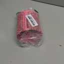 Velvet Wired Edge Ribbon, 4 Inch Width, Christmas Gift Wrapping Ribbon, Waterproof for Wreath DIY Crafts (Pink, 10 Yards)