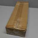 Meangood Spice Rack Shelf for Kitchen Stove, Over the Stove Shelf with 4 Hooks Extra Storage Countertop, Rustic Wood & Solid Metal Commbined Stove Shelf for Storage Seasoning, Easy to Assemble