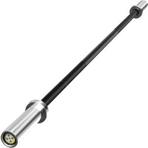 POWER GUIDANCE Chrome Olympic Barbell Bar, 2 Inch Weight Bar for lifting, Hip Thrusts,Universal Strength Training Bars 4ft/5ft/6ft
