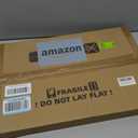 A3 Frame Set of 2, Distressed White Wood Style - Display Pictures A4 with Mat or 11.7x16.5 without Mat, Wall Mounting Horizontal and Vertical