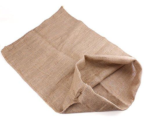 Bekith Heavy-duty Burlap Potato Sacks Race Bags 24x39, Set of 6