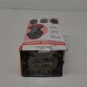 Baker's Friend 4 in 1 Waffle Maker Set: Mini Doughnut & Waffle Maker, Removable Plates, Compact, Recipe Included, Red