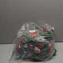 Christmas Garland with Lights 9FT Timer Prelit Garland Battery Operated Outdoor Indoor Christmas Decorations 30 LEDs Lighted Garland for Stairs Railing Fireplace Mantle Front Door Home Holiday Decor