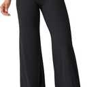 YEOREO Workout Leggings Womens No Front Seam Straight Leggings 29"/ 31.5"/ 33"/ 35" High Waist Buttery Eddiy Gym Yoga Pants (X-Small, Black)