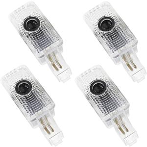 4 Pack Car Led Door Light Logo Projector Compatible with RLX/MDX/ZDX/TLX/TL/RDX Series, HD Welcome Lights Never Fade Door Light LED Puddle Light (Red White)