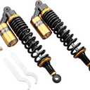 RFY 340mm 8mm Spring Motorcycle Shock Absorbers for KAWASAKI KX125 ZL900 ELIMINATOR SUZUKI GS300 GN400 GS425 GS550