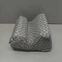 5 STARS UNITED Knee Pillow for Side Sleepers - Hip Pain Relief, Memory Foam Leg Cushion for Side Sleeping - Between Legs Pillow for Sciatica & Lower Back Pain, Gray (Standard)