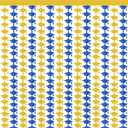 5 x Graduation Decoration 2026 2027 - Blue Gold Graduation Cap Tinsel Streamers Backdrop Banner | Grad Photo Booth Props Party Favors Supplies Indoor Outdoor - Graduation Party Decorations