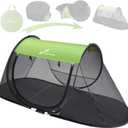 Sportneer Pop-Up Mosquito Net Tent, Instant Setup Camping Shelter for Cot or Ground, Breathable Mesh Bug Screen, Lightweight Portable Bed Canopy for Outdoor Indoor Adults Kids(86.6x33.5x35.4 in)