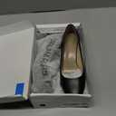DREAM PAIRS Women's Dress Comfortable Low Heel Pump Shoes, Size 8.5, Black/ Pu, LUVLY