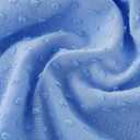 Baby Girls Cotton Sleeveless Swiss Dot Dress Toddler Ruffle Sleeve Tutu Dresses Kids Party Sundress (Blue)