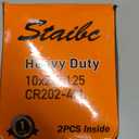 Heavy-Duty 10X2 Scooter Tubes Thicker 40% 10x2.125 Inner Tube Compatible with 10x1.90 10x1.95 10 x 2.0 10 x 2.125 54-152 Most E-Bike Tire Tube Electric Scooter Tubes 2-Pack