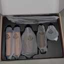 5-in-1 Hot Air Styler Wrap, High-Speed Hair Dryer Brush Blow Dryer with 2 Auto Wrap Curlers for Curling, Straightening, Volumizing, Fast Drying & Frizz-Free Styling for All Hair Types