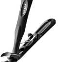 BEZOX Toenail Clippers for Thick Toenails – Long Handle Toe Nail Clippers for Thick Nails for Seniors, Angled Head Heavy-Duty Nail Cutters - Black