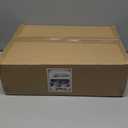 Ciaell 12PCS Plastic Ribbed Martini Glasses - 10 Oz Disposable Coupe Glasses with Stem - Heavy Duty Margarita Cups for Bars, Cocktails, Whiskey, Parties & Wedding (Clear)