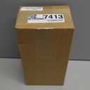 2 Quart (2 Liter 68 oz) Square Glass Pitcher with Lid and Spout, Water Pitchers with Handle for Fridge, Borosilicate Glass Carafe for Hot/Cold Drink, Large Jug for Iced Tea, Coffee, Beverage, Cold (67.6 Ounces, Gold)