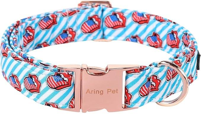 ARING PET Summer Dog Collar-Cute Popsicle Dog Collar for Small Dogs, Adjustable Multicolor Ice Cream Pet Collars Puppy Collar for Small Medium Large Dogs