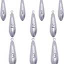 Drop Shot Fishing Weights Sinkers for Saltwater Freshwater Fishing