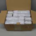 Sanwuta 12 Pcs Transparent Folding Umbrella Full Automatic Clear Foldable Auto Open Close Umbrellas for Rain Wedding