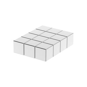 AplysiaTech N52, 1/2" L x 1/2" W x 1/2" H Square Magnets  12Pack, Block Rare Earth Magnet, Neodymium Building Magnet 0.5 x 0.5 x 0.5 inch Cube for Office, Home, Fridge Magnets for Refrigerator,Craft