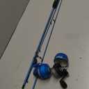 Zebco Slingshot Spincast Reel and Fishing Rod Combo, Blue